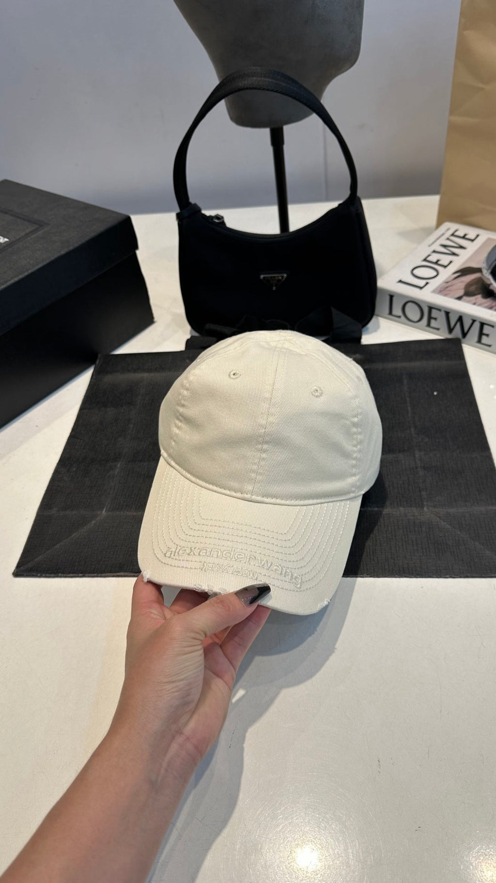 Essential Minimalist Cap in Cream