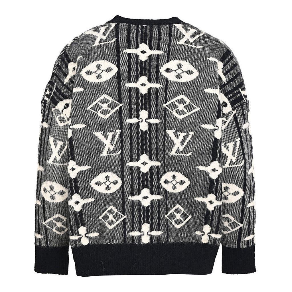 Louis Vuitton Monogram Jacquard Cotton Sweatshirt