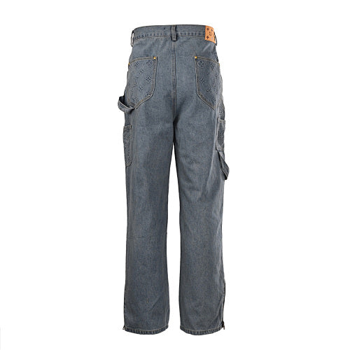 Louis Vuitton Monogram Slim-Fit Denim Jeans