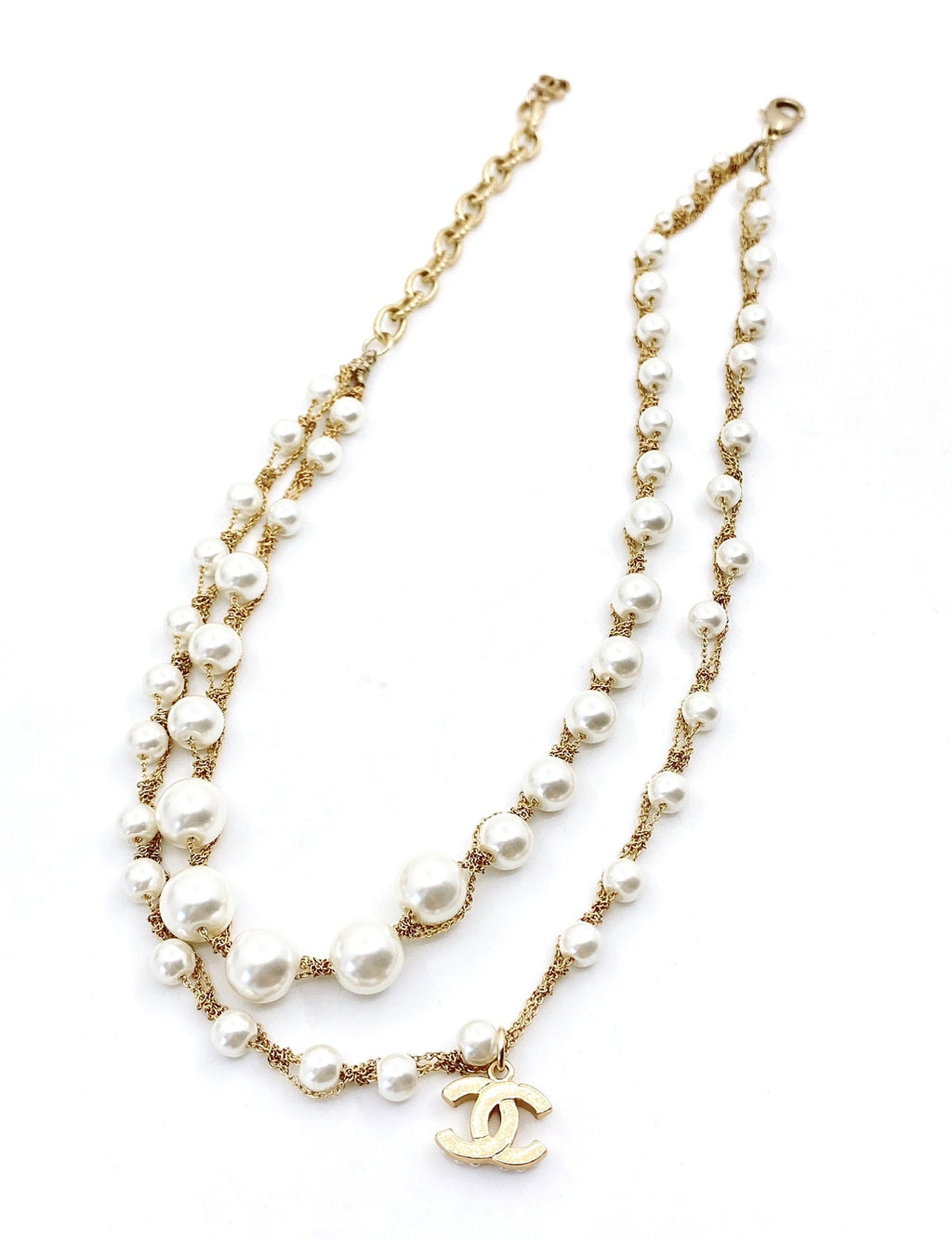 18K  Chanel Pearls Necklace