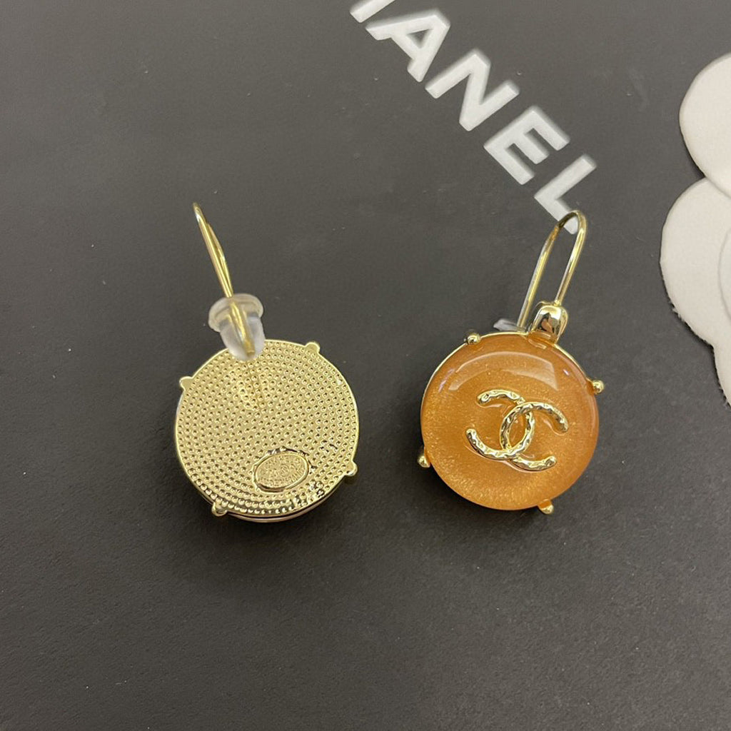 18K  Chanel Crystals Earrings