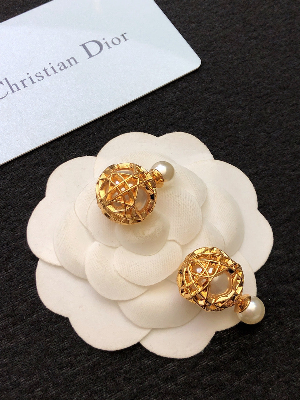 18K Dior Tribales Earrings